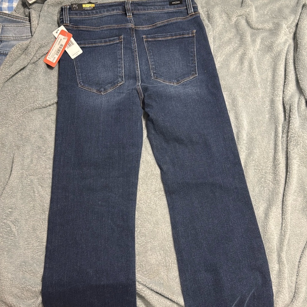 Liver pool crop flare jeans
